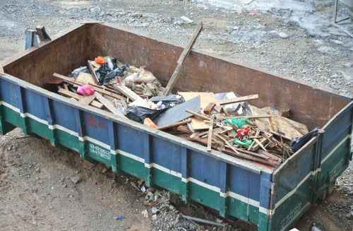 Customers planning garage clearance in Brent Cross